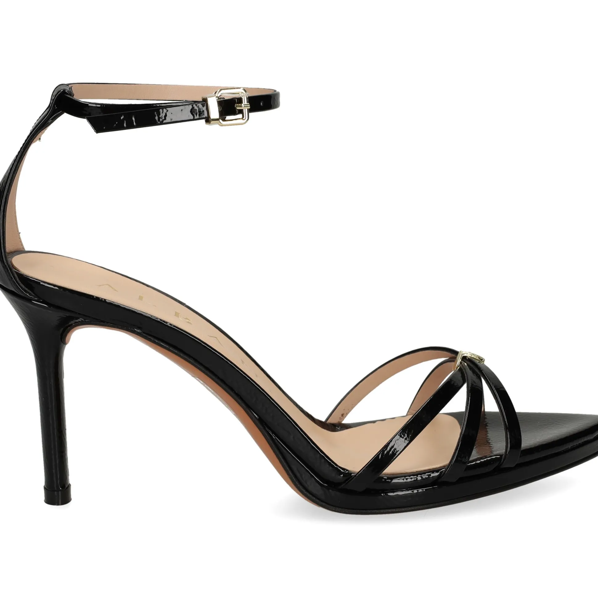ALBANO Sandalias con plataforma de Mujer 5555 NEGRO