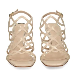 ALBANO Sandalias con tacón de Mujer 5354 / 2 NUDE