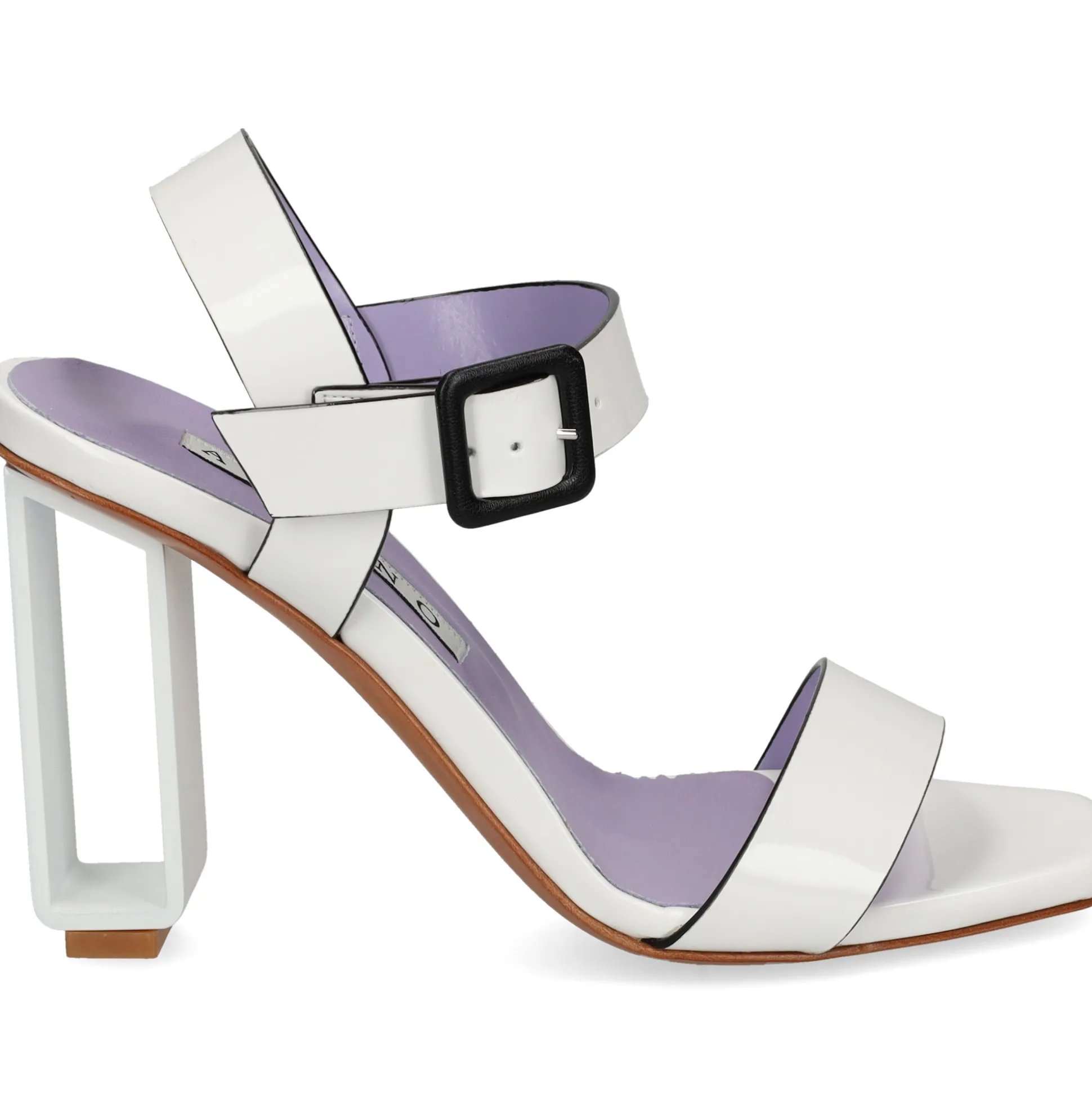 ALBANO Sandalias con tacón de Mujer 5180 / 2 BLANCO