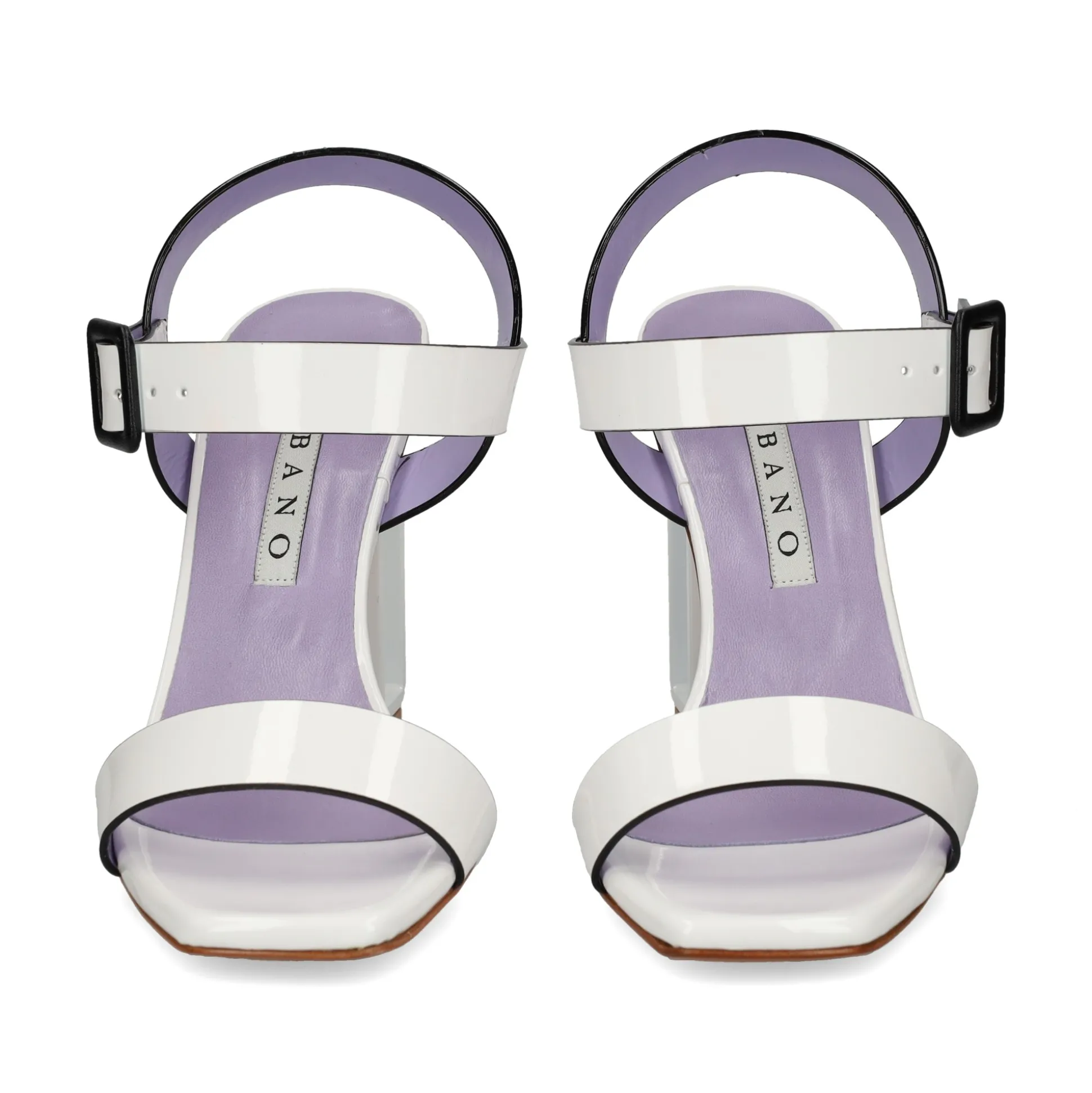 ALBANO Sandalias con tacón de Mujer 5180 / 2 BLANCO