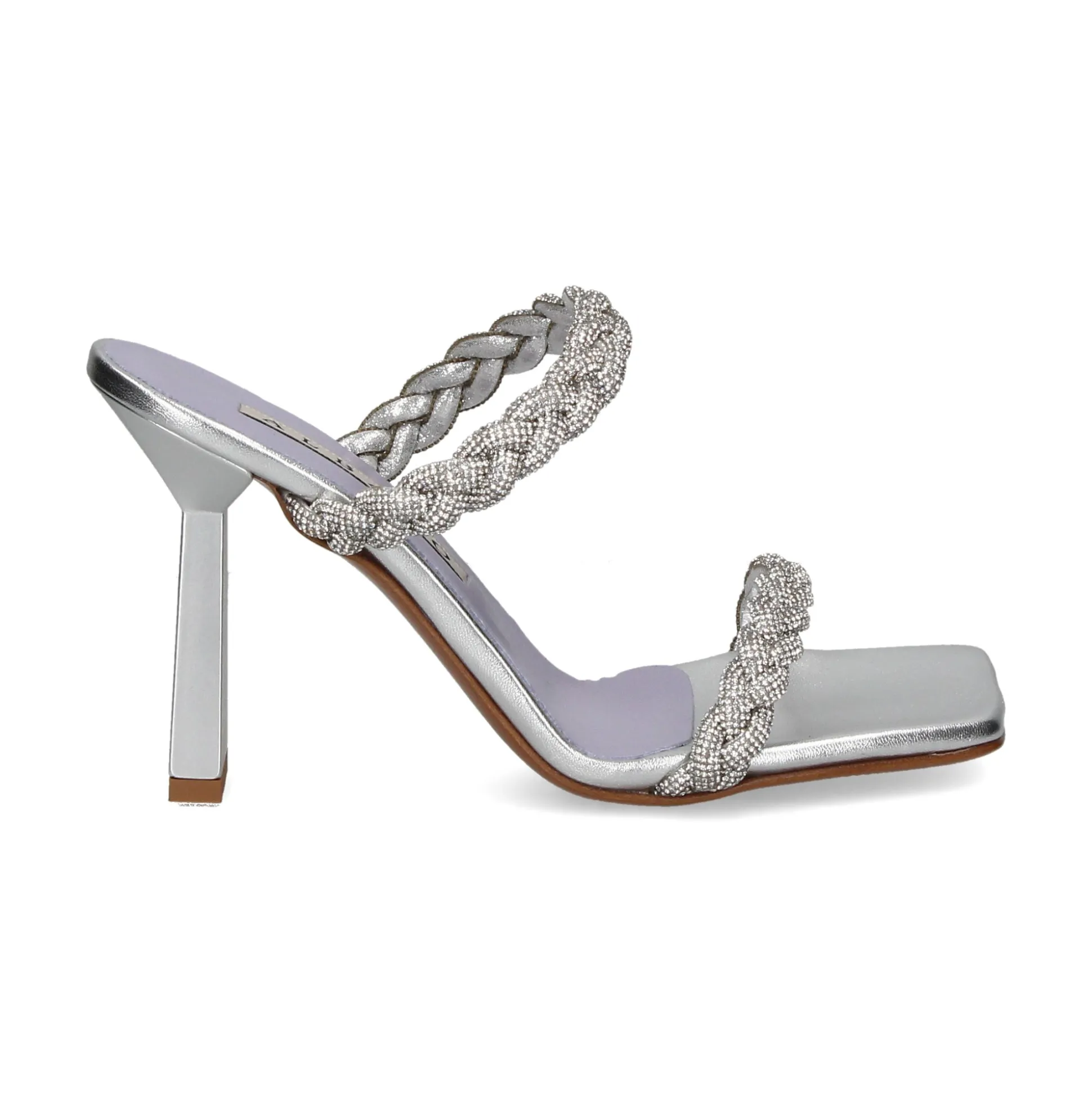 ALBANO Sandalias con tacón de Mujer 3394/3 SILVER