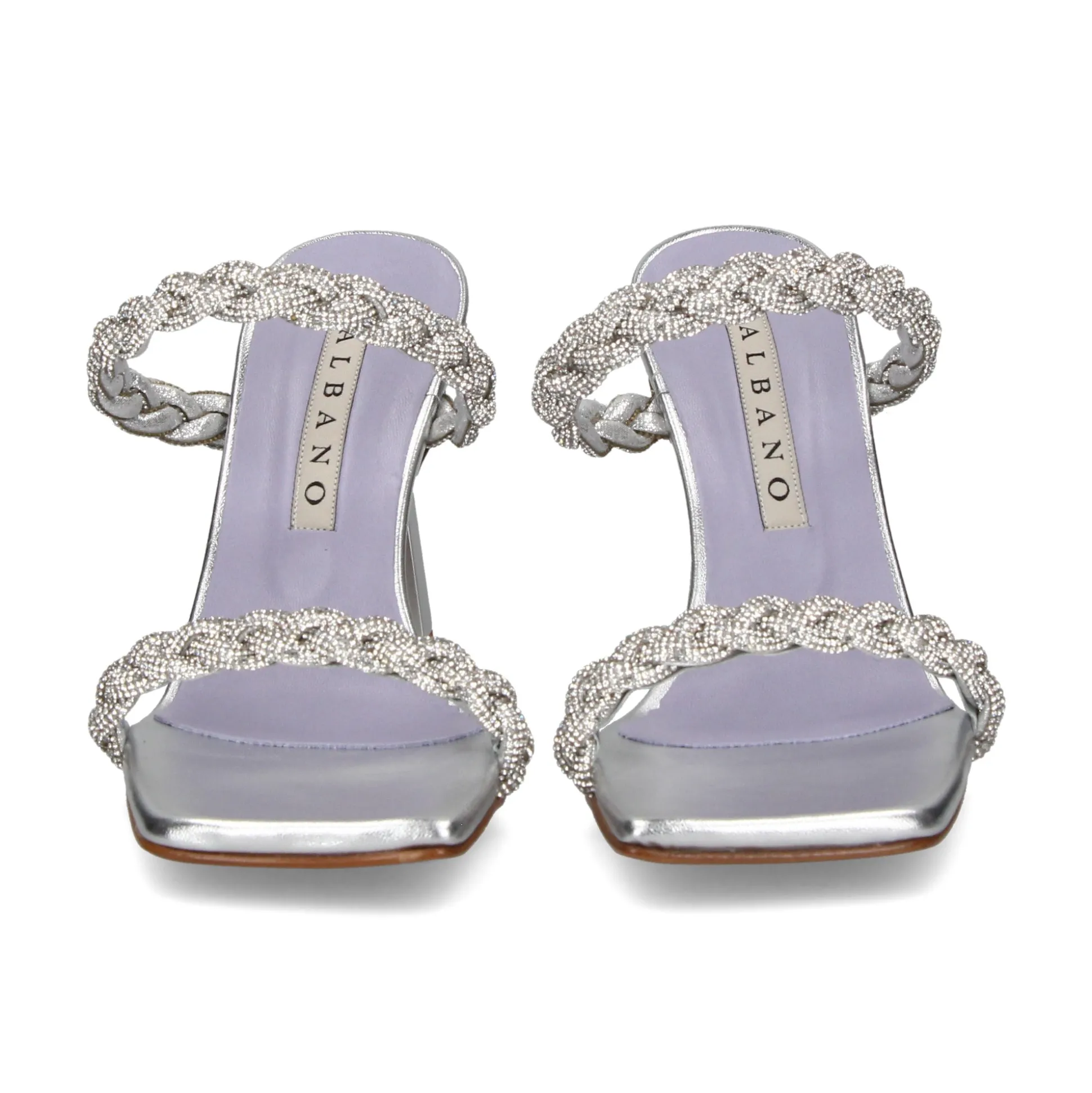 ALBANO Sandalias con tacón de Mujer 3394/3 SILVER