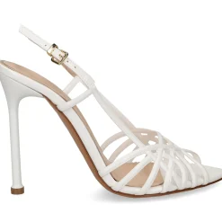 ALBANO Sandalias con tacón de Mujer 5353 / 13 BIANCA