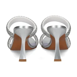 ALBANO Sandalias con tacón de Mujer 3202/2 SILVER