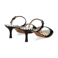 ALBANO Sandalias con tacón de Mujer 5311 / 7 NEGRO