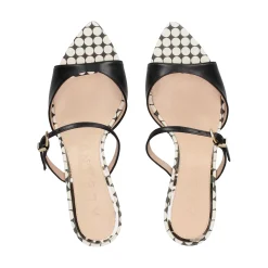 ALBANO Sandalias con tacón de Mujer 5311 / 7 NEGRO