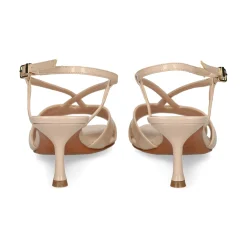 ALBANO Sandalias con tacón de Mujer 5539 NUDE