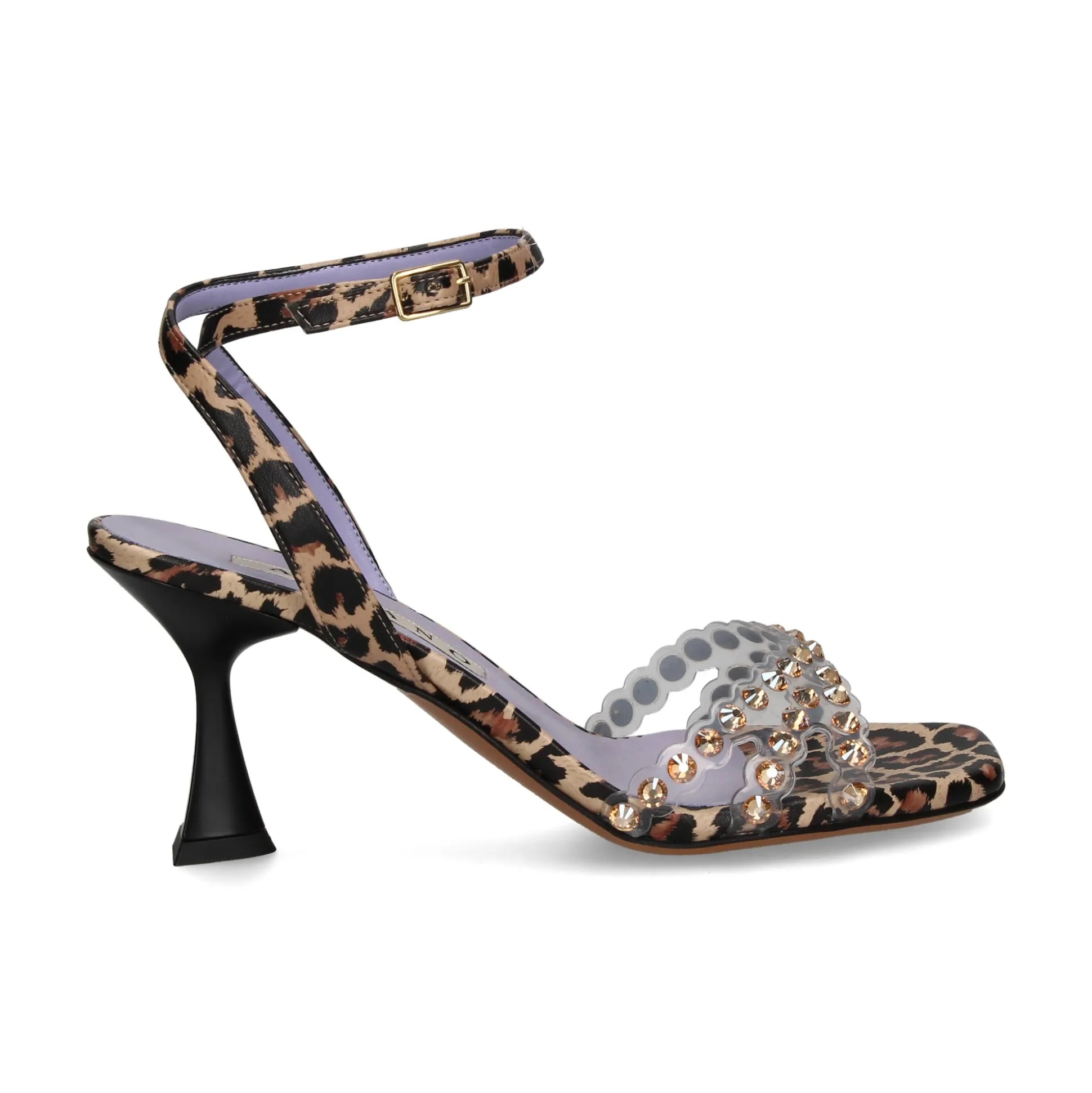 ALBANO Sandalias con tacón de Mujer 3393/1 LEOPARDO