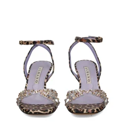 ALBANO Sandalias con tacón de Mujer 3393/1 LEOPARDO