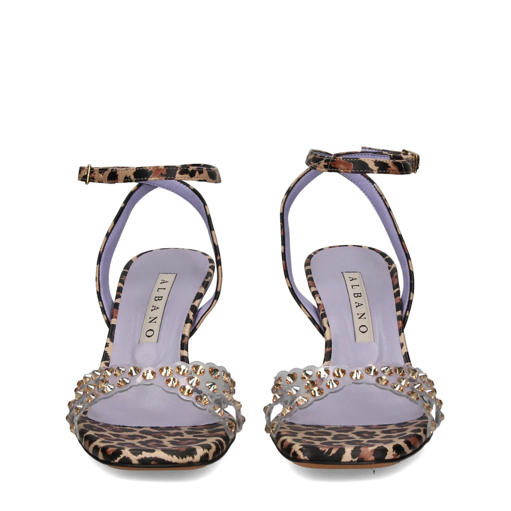 ALBANO Sandalias con tacón de Mujer 3393/1 LEOPARDO