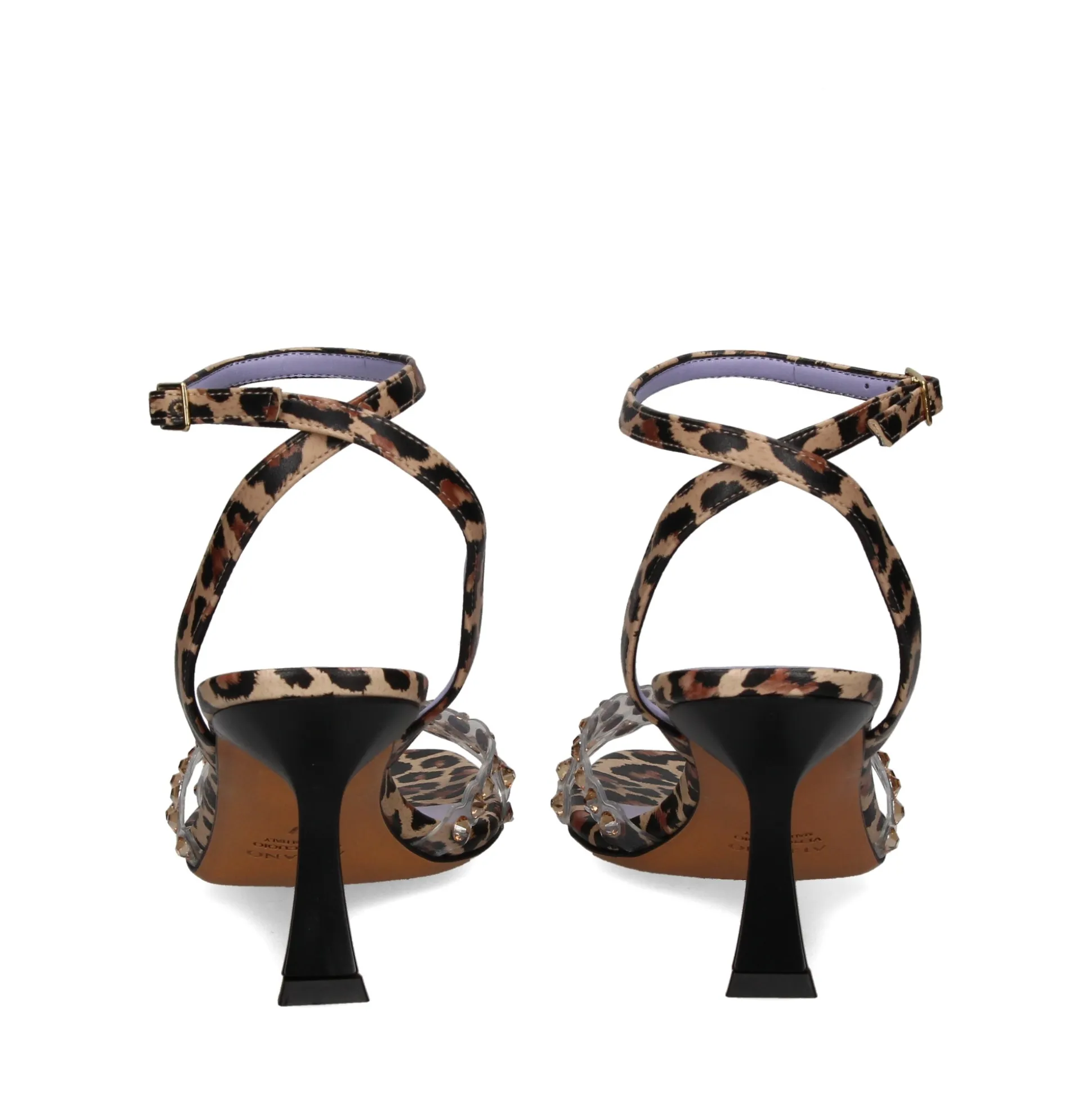 ALBANO Sandalias con tacón de Mujer 3393/1 LEOPARDO
