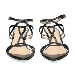 ALBANO Sandalias con tacón de Mujer 5337 / 2 NEGRO