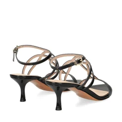 ALBANO Sandalias con tacón de Mujer 5337 / 2 NEGRO