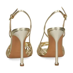 ALBANO Sandalias con tacón de Mujer 5353 / 6 PLATINO