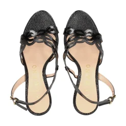 ALBANO Sandalias con tacón de Mujer 5514 NEGRO