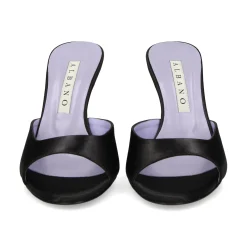 ALBANO Sandalias con tacón de Mujer 3287/4 NEGRO