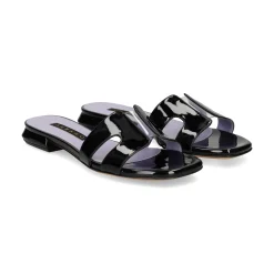 ALBANO Sandalias planas de Mujer 5237 / 2 NEGRO