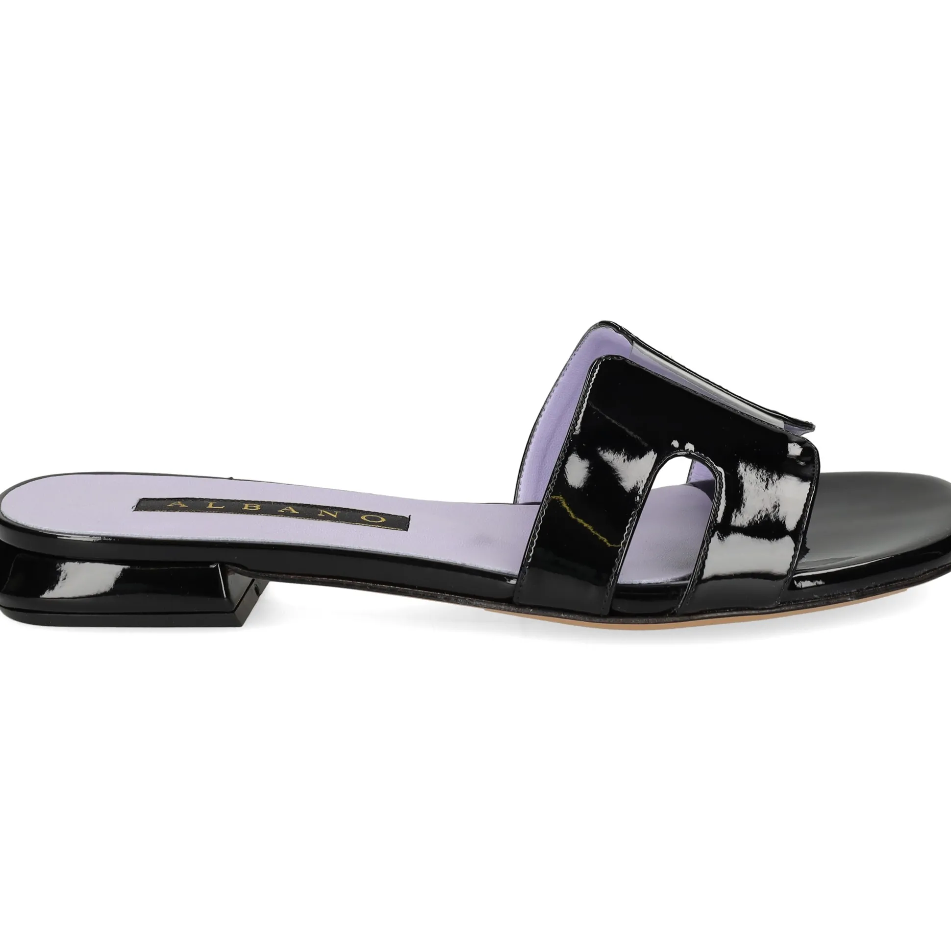 ALBANO Sandalias planas de Mujer 5237 / 2 NEGRO