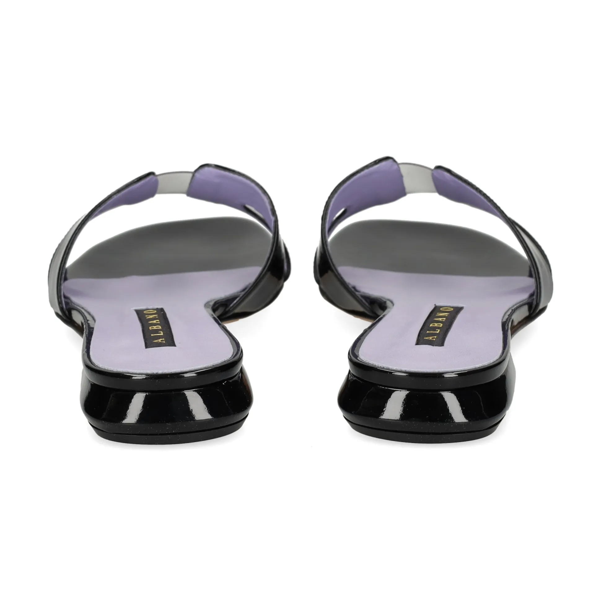 ALBANO Sandalias planas de Mujer 5237 / 2 NEGRO