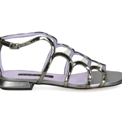 ALBANO Sandalias planas de Mujer 5075 / 3 CAF