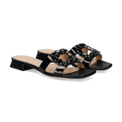 ALBANO Sandalias planas de Mujer 5346 / 1 NEGRO