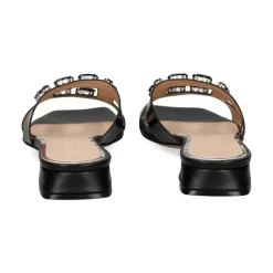 ALBANO Sandalias planas de Mujer 5346 / 1 NEGRO