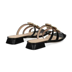 ALBANO Sandalias planas de Mujer 5421 / 2 NEGRO