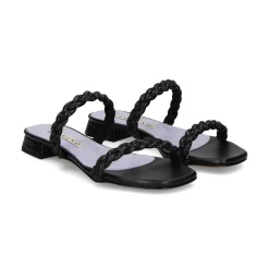 ALBANO Sandalias planas de Mujer 3253/6 NEGRO