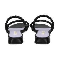 ALBANO Sandalias planas de Mujer 3253/6 NEGRO