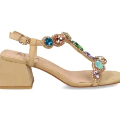 ALMA BLUE Sandalias con tacón de Mujer V24AB2038