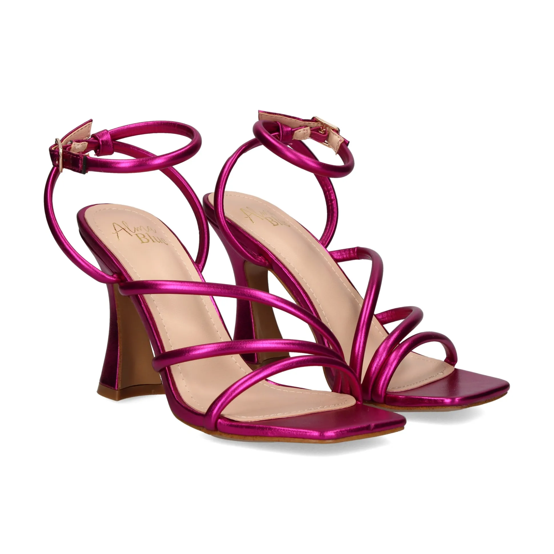 ALMA BLUE Sandalias con tacón de Mujer 1054 604 FUCSIA