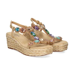 ALMA BLUE Sandalias cuña de Mujer V24AB2162