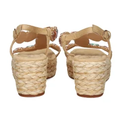 ALMA BLUE Sandalias cuña de Mujer V24AB2162