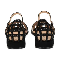 ALMA BLUE Zapatos planos de Mujer V24AB2006 NEGRO