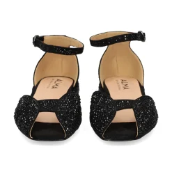 ALMA BLUE Zapatos planos de Mujer V24AB2003 NEGRO