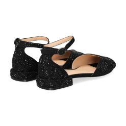 ALMA BLUE Zapatos planos de Mujer V24AB2003 NEGRO