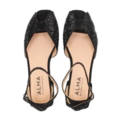 ALMA BLUE Zapatos planos de Mujer V24AB2003 NEGRO