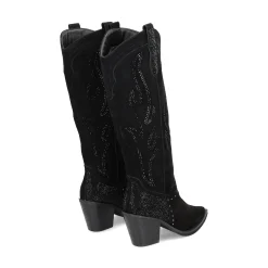 ALMA EN PENA Botas con tacón de Mujer 451 NEGRO