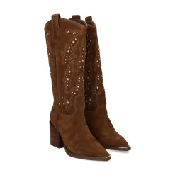 ALMA EN PENA Botas con tacón de Mujer 826 CAMEL