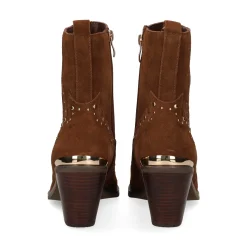 ALMA EN PENA Botines con tacón de Mujer 52606 CAMEL