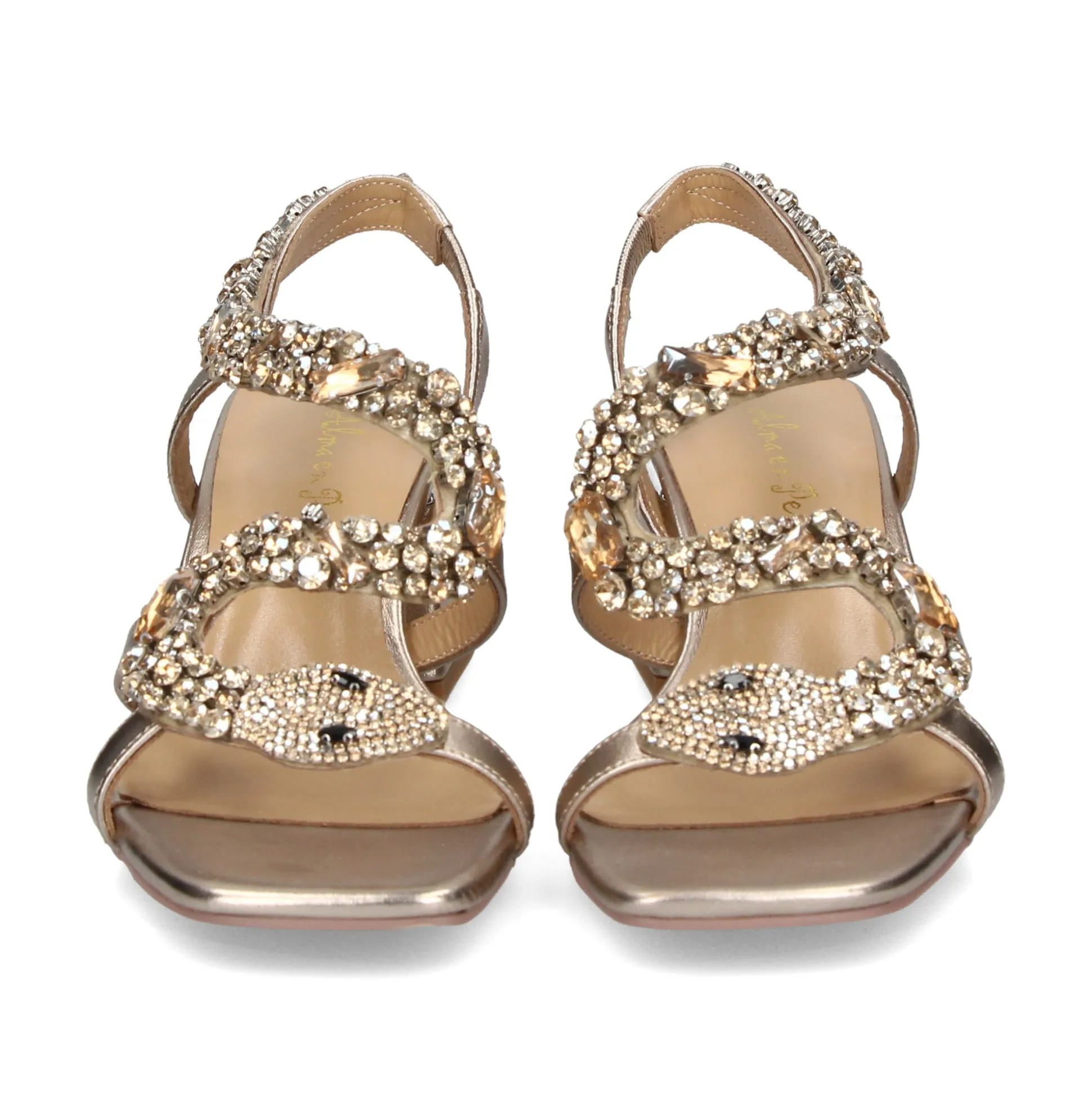 ALMA EN PENA Sandalias con tacón de Mujer 304 BRONCE