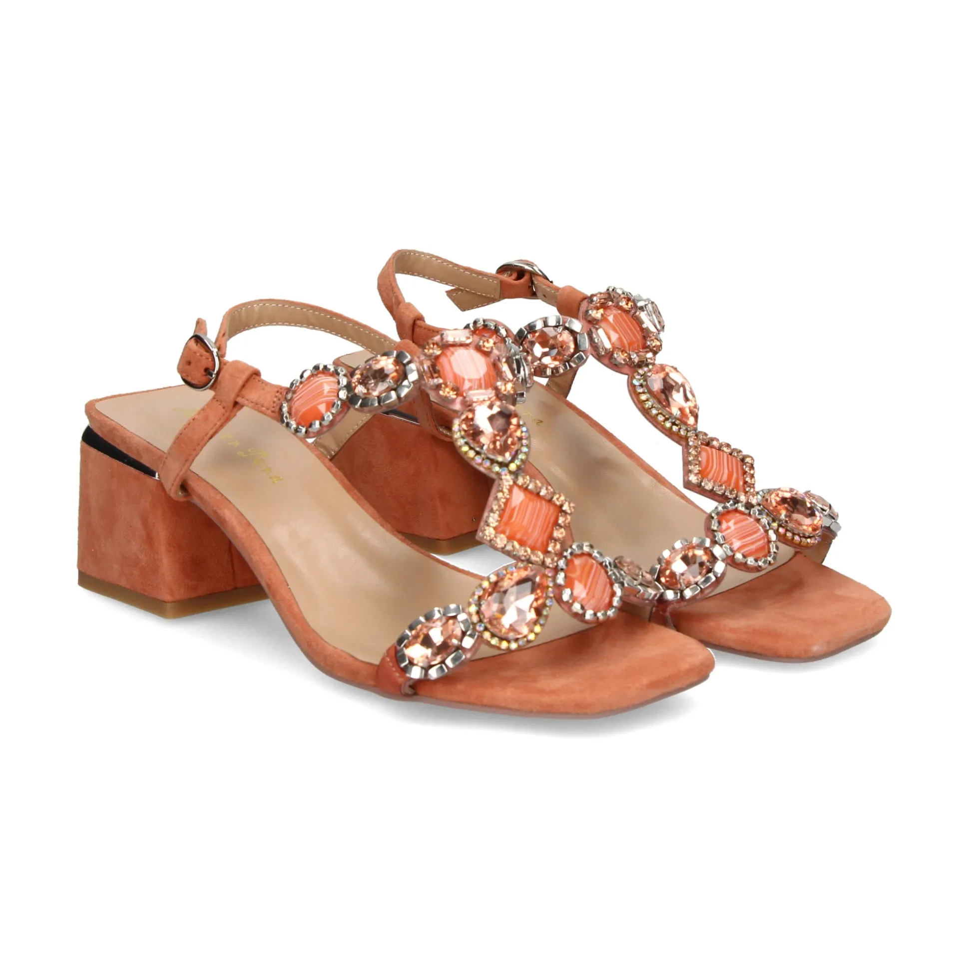 ALMA EN PENA Sandalias con tacón de Mujer 306 TEJUS