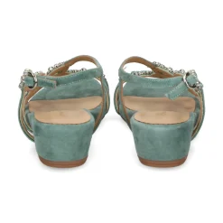 ALMA EN PENA Sandalias cuña de Mujer 417 JADE