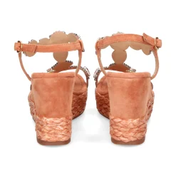 ALMA EN PENA Sandalias cuña de Mujer 510 TEJUS