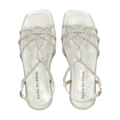 ALMA EN PENA Sandalias planas de Mujer 51502 SILVER