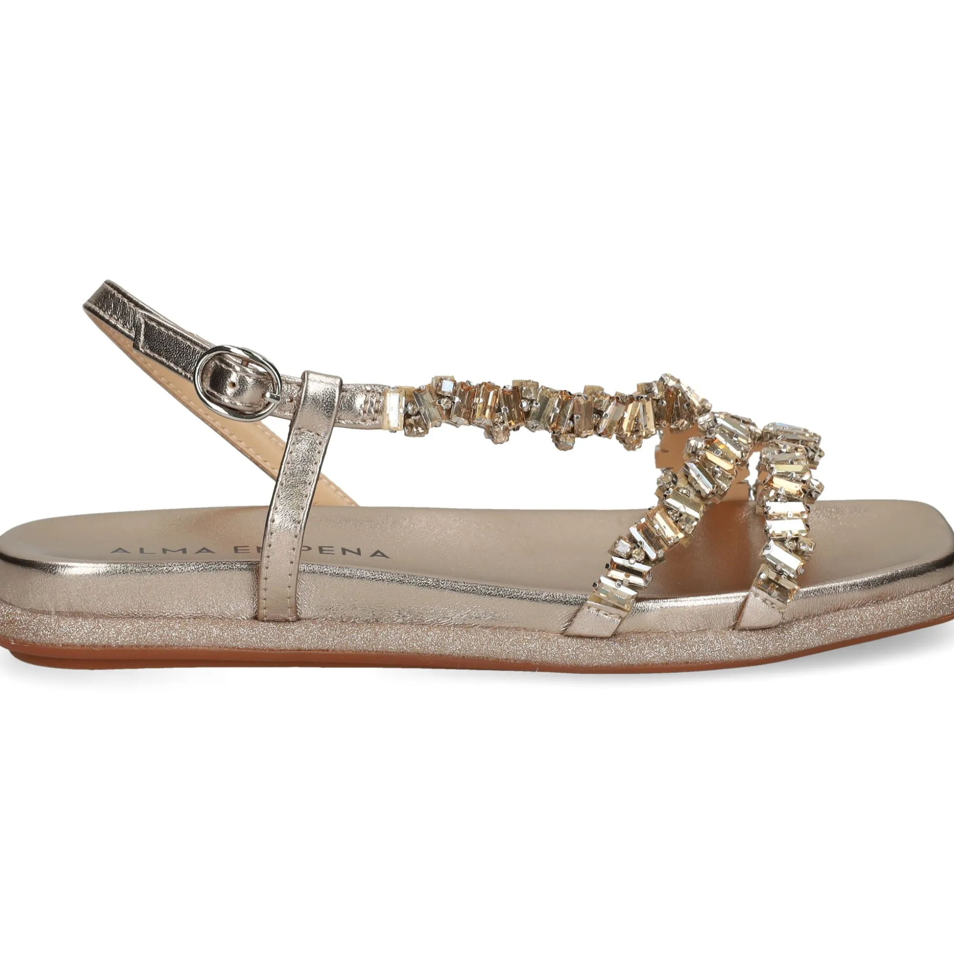 ALMA EN PENA Sandalias planas de Mujer V251614 BRONCE