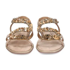 ALMA EN PENA Sandalias planas de Mujer 378 VISON