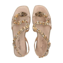 ALMA EN PENA Sandalias planas de Mujer 378 VISON