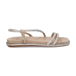 ALMA EN PENA Sandalias planas de Mujer 400 VISON