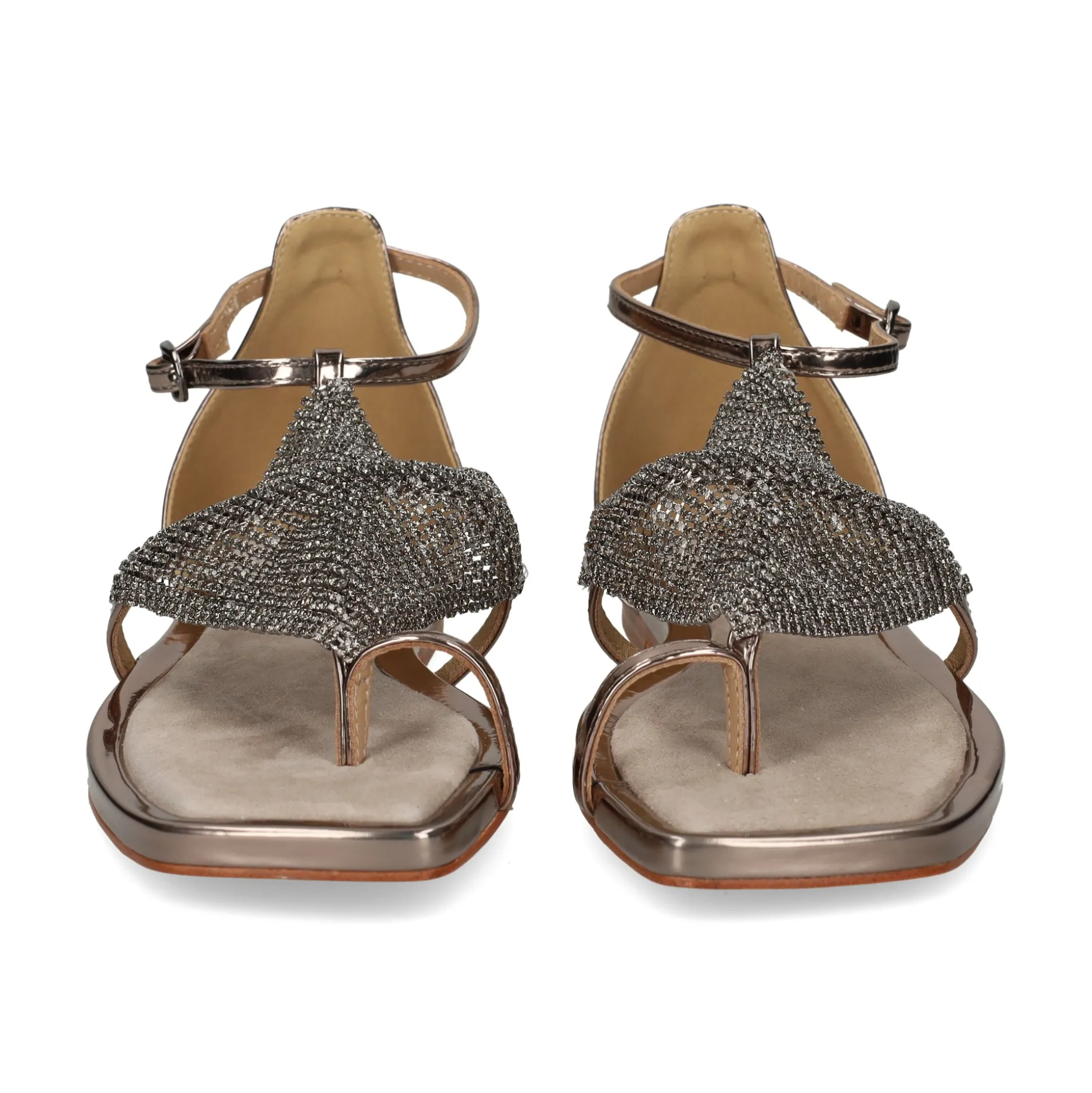 ALMA EN PENA Sandalias planas de Mujer V251920 PEWTER